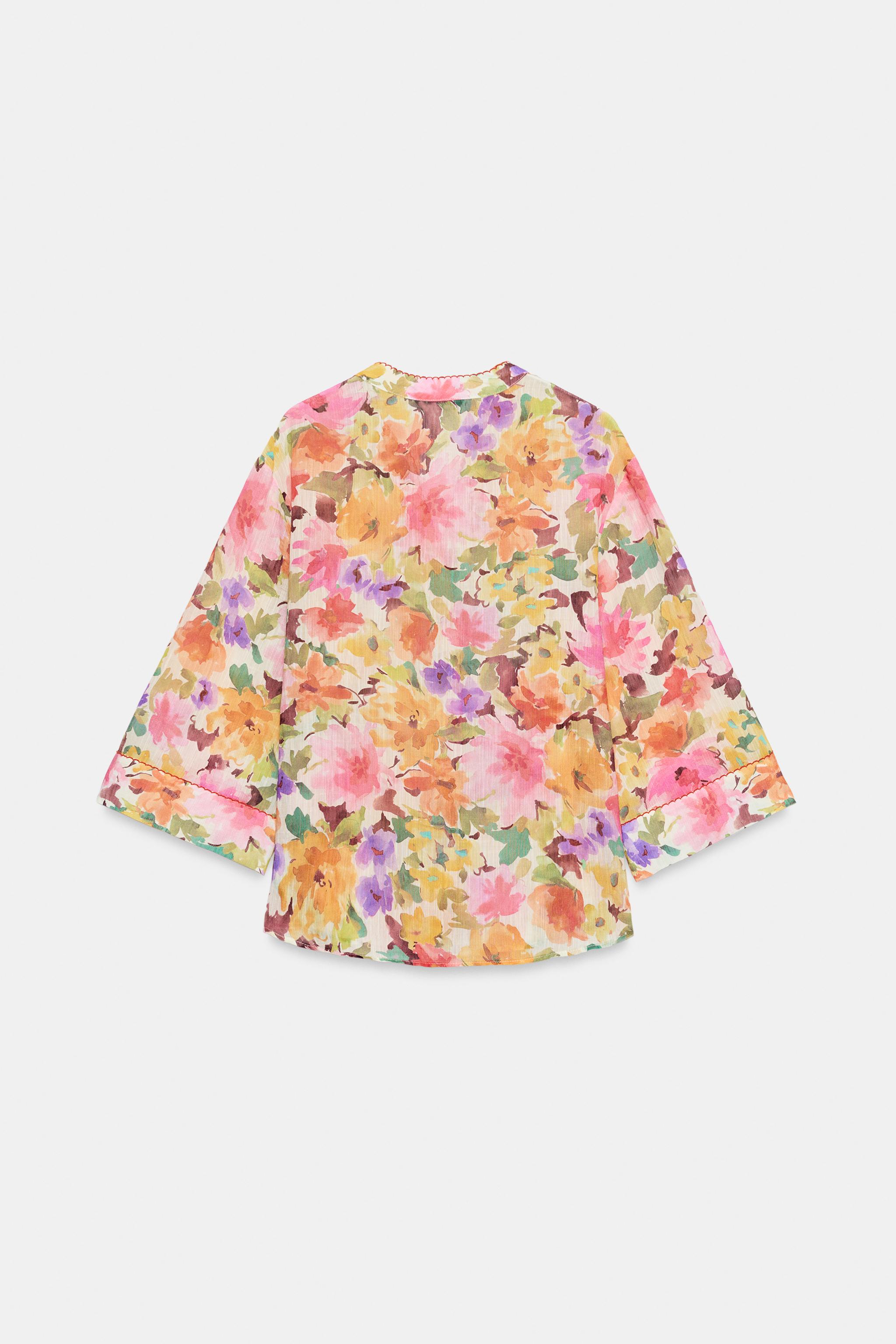 FLORAL PRINT SHIRT